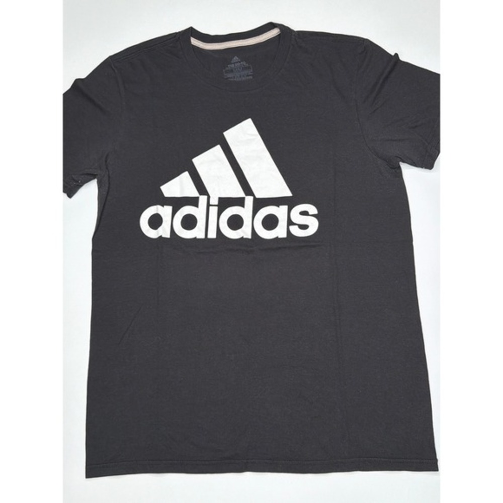 Adidas Men's Black Short Sleeve Graphic T-Shirt GO‎ TO Performance Logo Size M